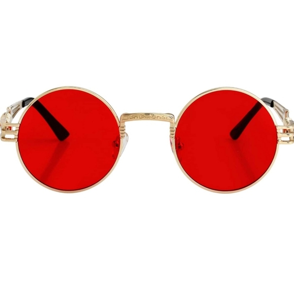 Round frame Sunglasses Men Women UV400 Polarized - Picture 5 of 7